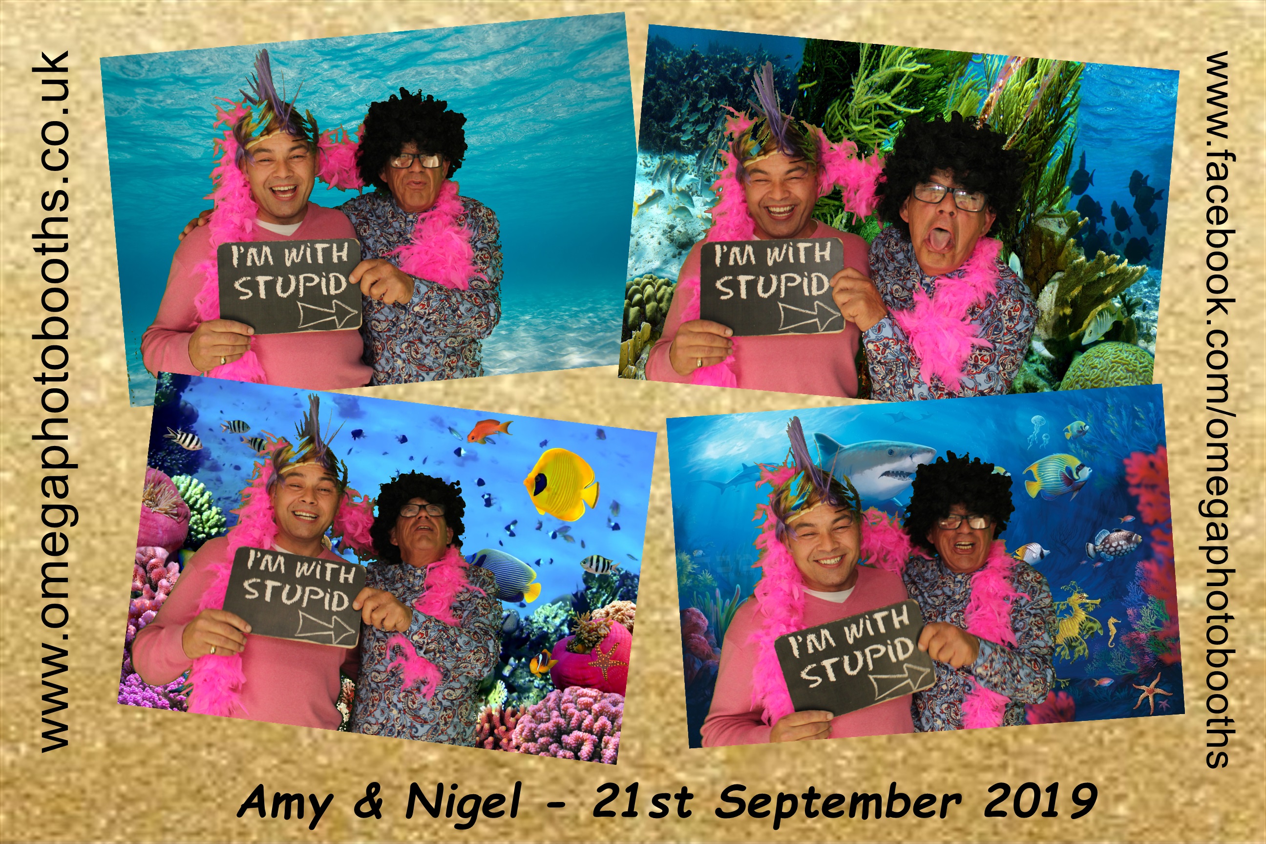 Amy & Nigel | View more photos from the event at gallery.omegaphotobooths.co.uk/u/Omega-Photobooths/Amy-Nigel